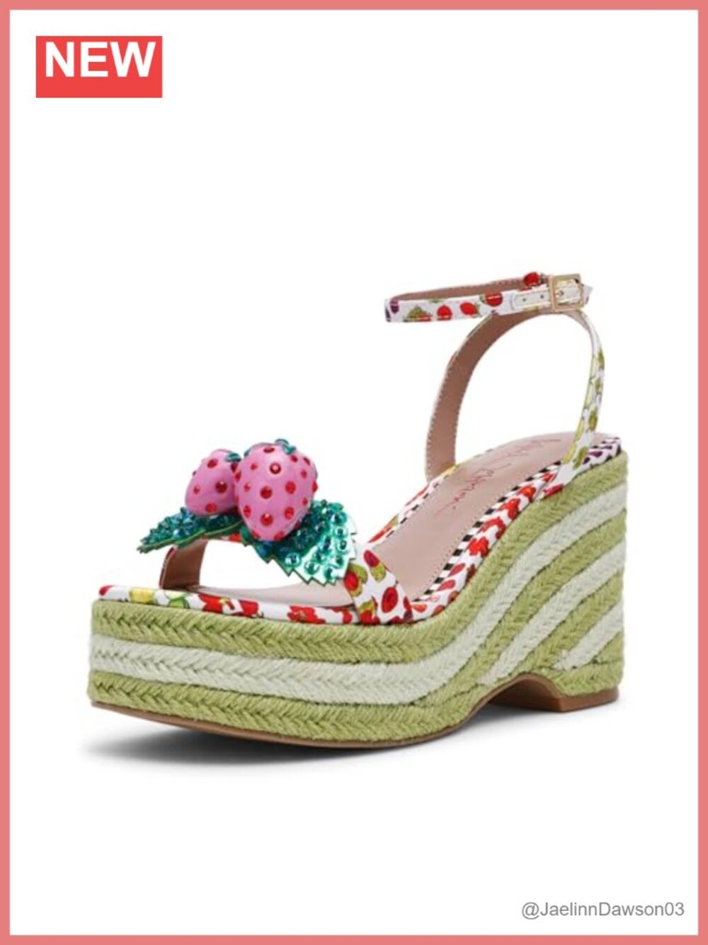 Satin Heeled Wedge Sandals with Ankle Strap & Open Toe